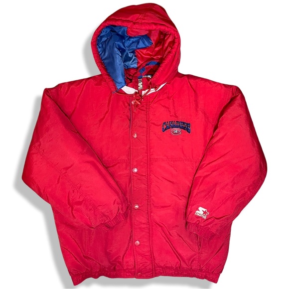 Vintage 90s Starter Montreal Canadians Jacket - Picture 1 of 6